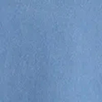 Abercrombie & Fitch Premium Heavyweight Cropped Tee In Blue