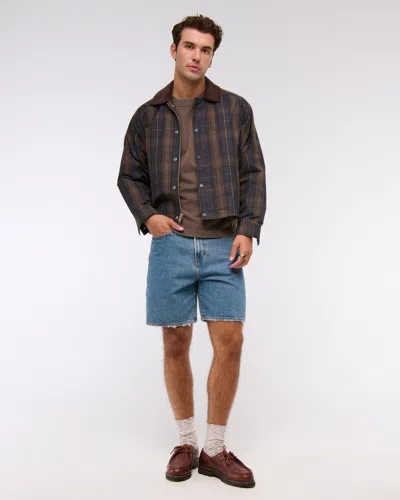 Abercrombie & Fitch Premium Heavyweight 2.0 Tee In Brown