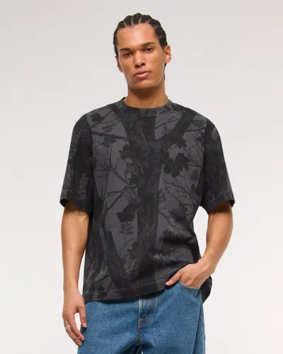 Abercrombie & Fitch Premium Heavyweight 2.0 Tee In Black