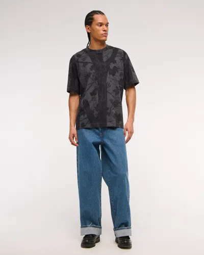 Abercrombie & Fitch Premium Heavyweight 2.0 Tee In Black