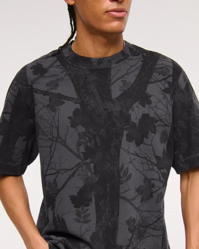 Abercrombie & Fitch Premium Heavyweight 2.0 Tee In Black