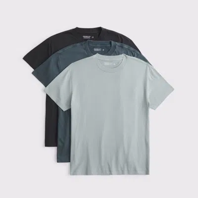 Abercrombie & Fitch 3-pack Relaxed Essential Tees In Multi