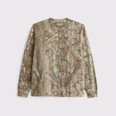 Abercrombie & Fitch Long-sleeve Premium Heavyweight 2.0 Tee In Multi