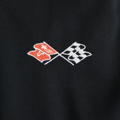 Abercrombie & Fitch Corvette Soccer Jersey-inspired Polo In Black