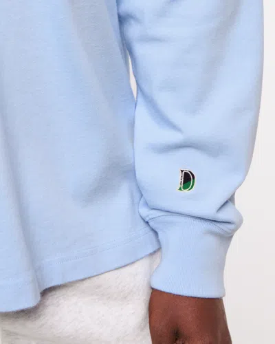 Abercrombie & Fitch Vol. 28 Long-sleeve Danzy Rugby Polo In Blue