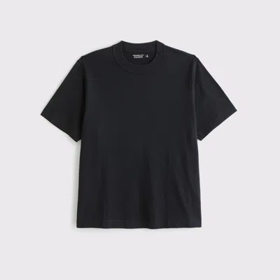 Abercrombie & Fitch Vintage-inspired Tee In Black
