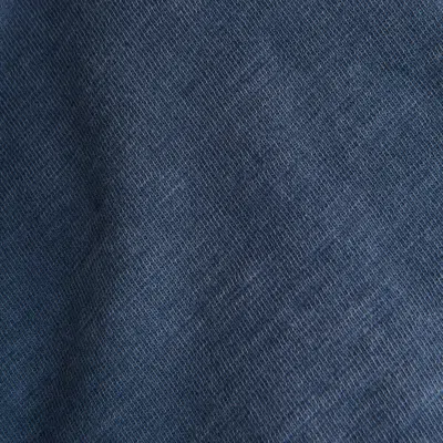 Abercrombie & Fitch Premium Heavyweight Slub Tee In Blue