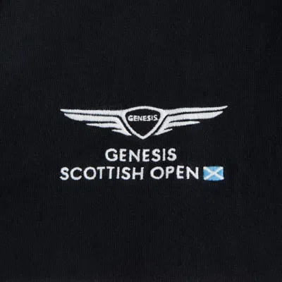 Abercrombie & Fitch Pga Scottish Open Rugby Polo In Black