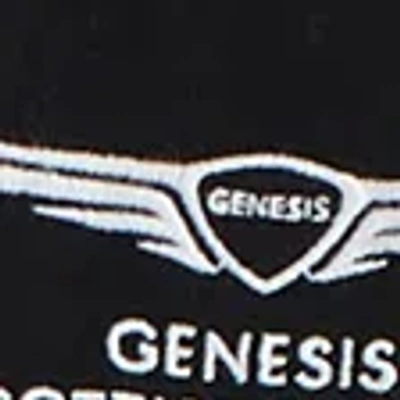 Abercrombie & Fitch Pga Scottish Open Rugby Polo In Black