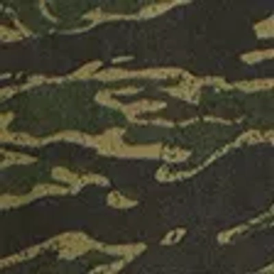 Abercrombie & Fitch Premium Heavyweight Cropped Tee In Green