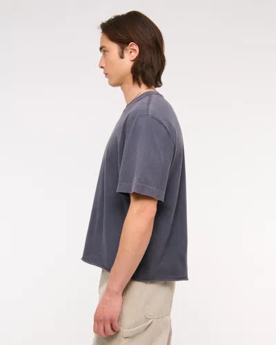 Abercrombie & Fitch Vintage-inspired Cropped Tee In Neutral