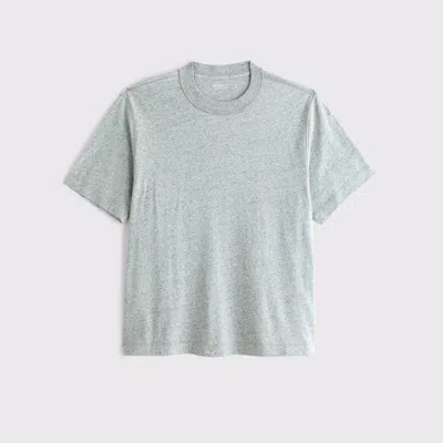 Abercrombie & Fitch Vintage-inspired Tee In Gray