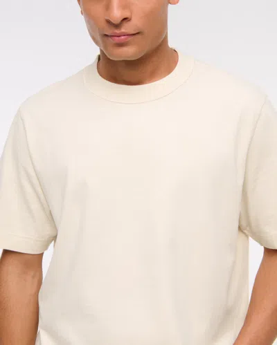 Abercrombie & Fitch Vintage-inspired Tee In Neutral