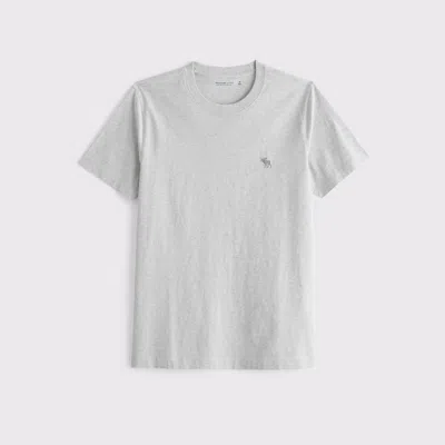 Abercrombie & Fitch Slim Polished Icon Tee In Gray
