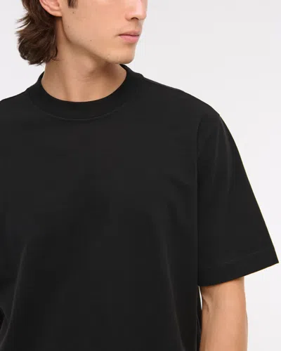 Abercrombie & Fitch Premium Heavyweight 2.0 Tee In Black