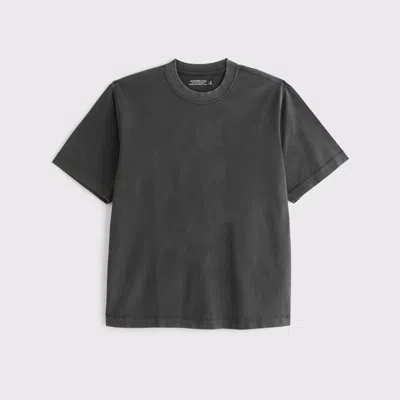 Abercrombie & Fitch Premium Heavyweight 2.0 Tee In Black