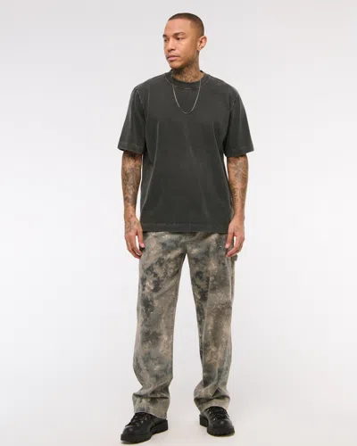 Abercrombie & Fitch Premium Heavyweight 2.0 Tee In Black