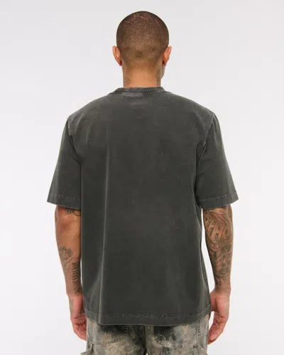 Abercrombie & Fitch Premium Heavyweight 2.0 Tee In Black