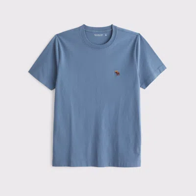 Abercrombie & Fitch Slim Polished Signature Icon Tee In Black