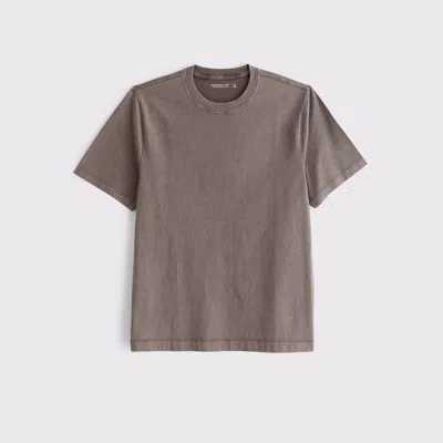 Abercrombie & Fitch Classic Polished Tee In Gray