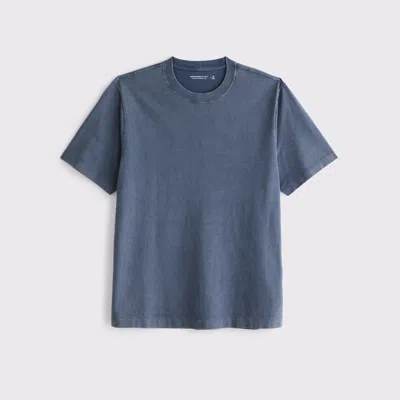 Abercrombie & Fitch Classic Polished Tee In Blue