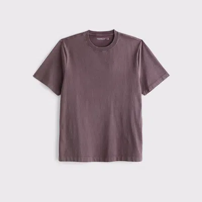 Abercrombie & Fitch Classic Polished Tee In Purple
