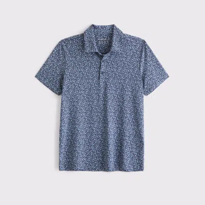 Abercrombie & Fitch Performance Polo In Purple