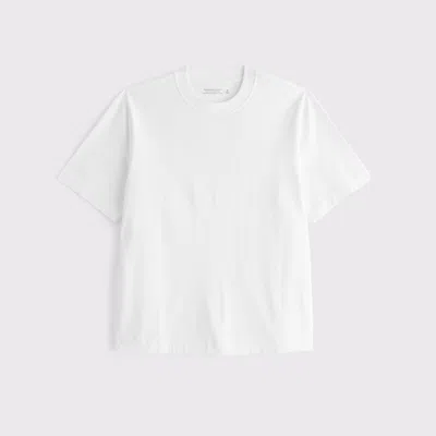 Abercrombie & Fitch Premium Heavyweight 2.0 Tee In Neutral