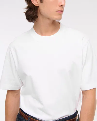 Abercrombie & Fitch Premium Heavyweight 2.0 Tee In Neutral