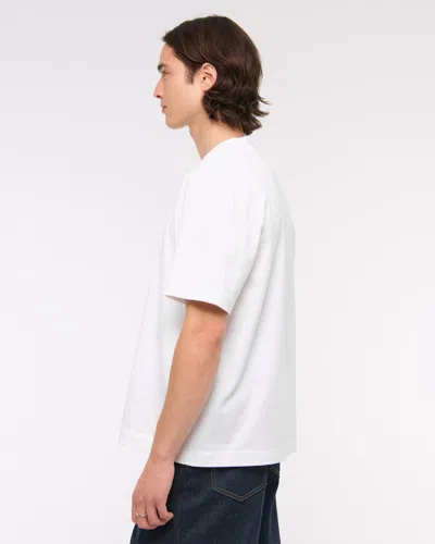 Abercrombie & Fitch Premium Heavyweight 2.0 Tee In Neutral