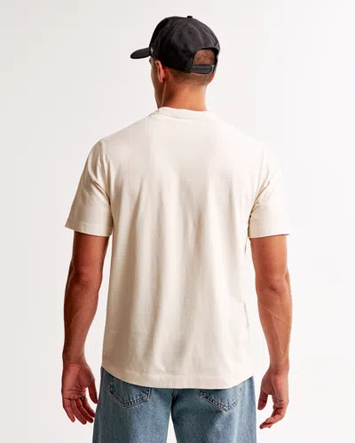 Abercrombie & Fitch Classic Polished Tee In White