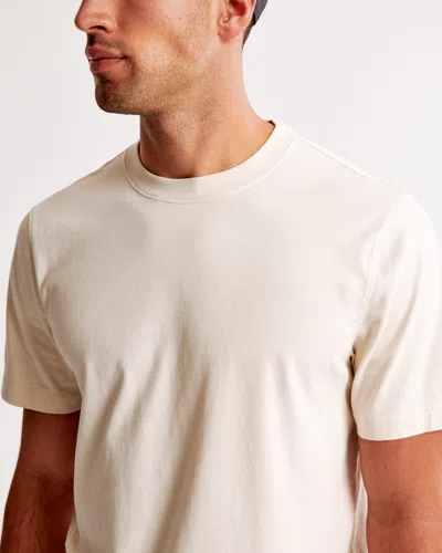 Abercrombie & Fitch Classic Polished Tee In White