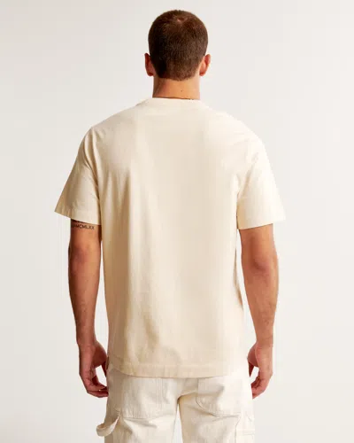 Abercrombie & Fitch Classic Polished Tee In Neutral