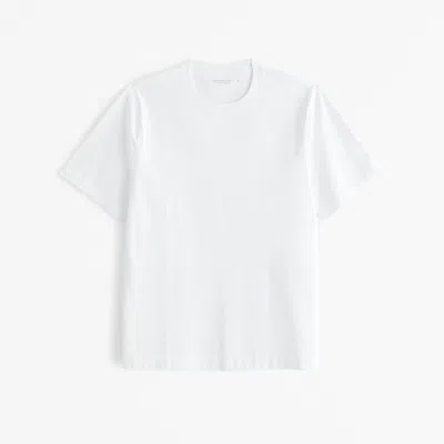 Abercrombie & Fitch Classic Polished Tee In White