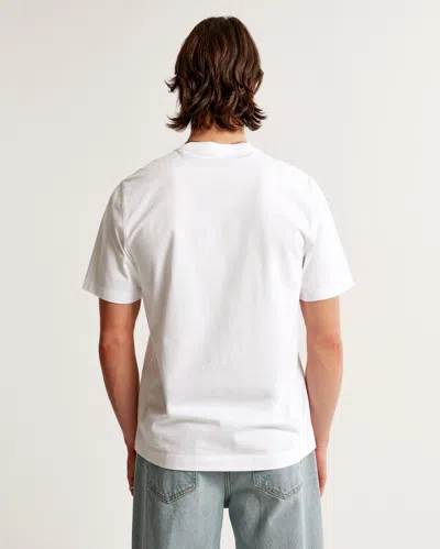 Abercrombie & Fitch Classic Polished Tee In White
