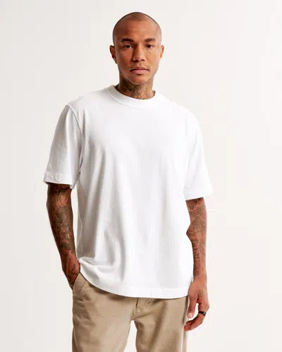 Abercrombie & Fitch Vintage-inspired Tee In White