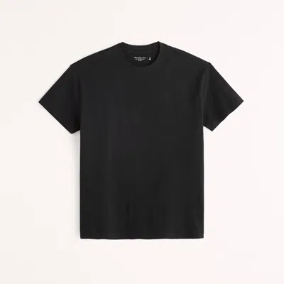 Abercrombie & Fitch Relaxed Essential Tee In Black