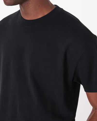 Abercrombie & Fitch Relaxed Essential Tee In Black