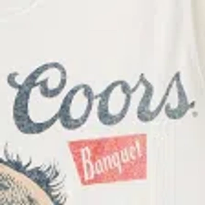 Abercrombie & Fitch Coors Banquet Graphic Tee In White