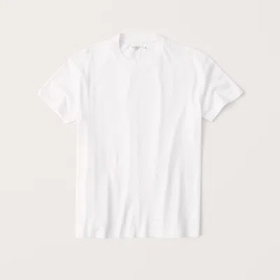Abercrombie & Fitch Relaxed Essential Tee In White