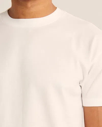 Abercrombie & Fitch Relaxed Essential Tee In White