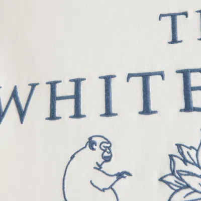 Abercrombie & Fitch Premium Heavyweight 2.0 The White Lotus Graphic Tee In White