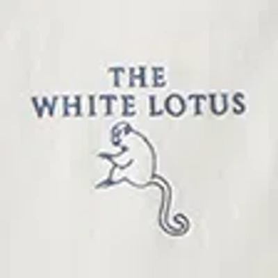 Abercrombie & Fitch Premium Heavyweight 2.0 The White Lotus Graphic Tee In White