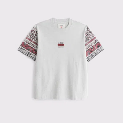 Abercrombie & Fitch Premium Heavyweight 2.0 Tee In Neutral