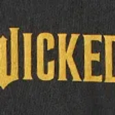 Abercrombie & Fitch Wicked Vintage-inspired Graphic Tee In Black