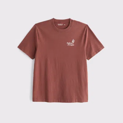 Abercrombie & Fitch Sedona Classic Polished Graphic Tee In Blue