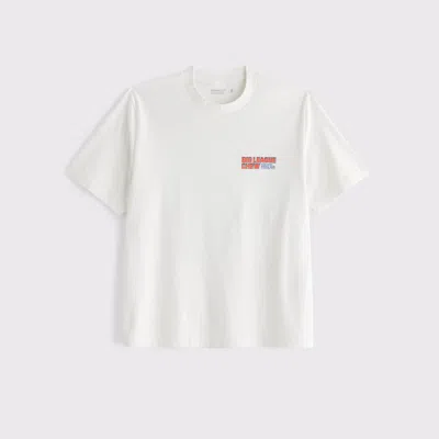 Abercrombie & Fitch Big League Chew Vintage-inspired Graphic Tee In White
