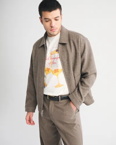 Abercrombie & Fitch Miller High Life Classic Polished Graphic Tee In White