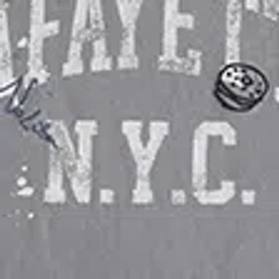 Abercrombie & Fitch Premium Heavyweight 2.0 Nyc Graphic Tee In Gray