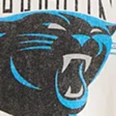 Abercrombie & Fitch Carolina Panthers Vintage-inspired Graphic Tee In Neutral